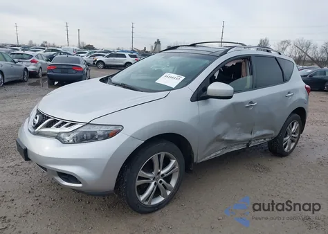 2014 Nissan Murano Le from USA, damaged, VIN JN8AZ1MW7EW519652